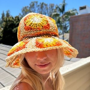 Steve Madden crochet hat